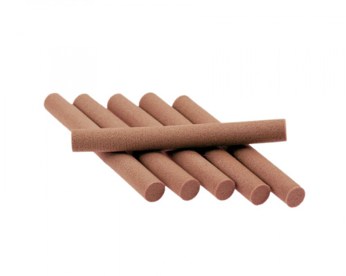 Foam Cylinders, Cinnamon, 5 mm